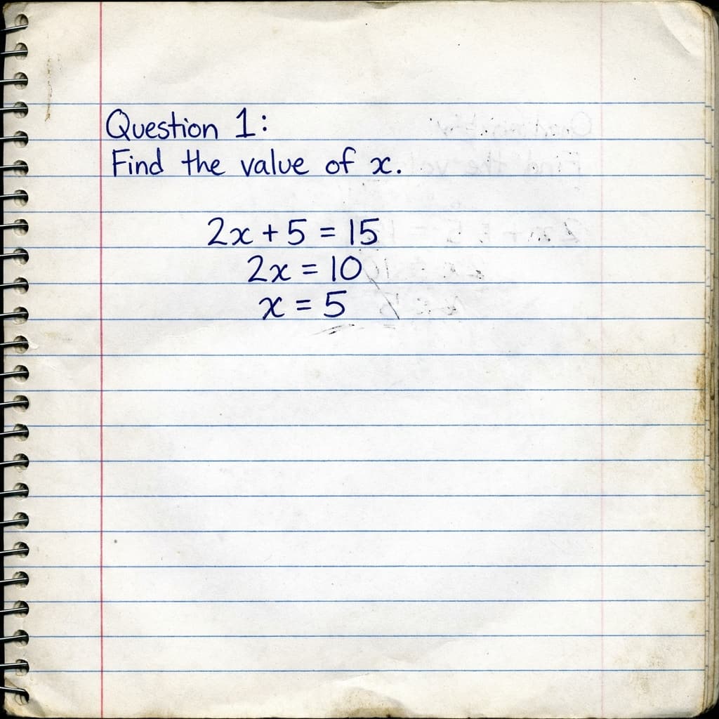 Formal Essay - Professional Print Handwriting